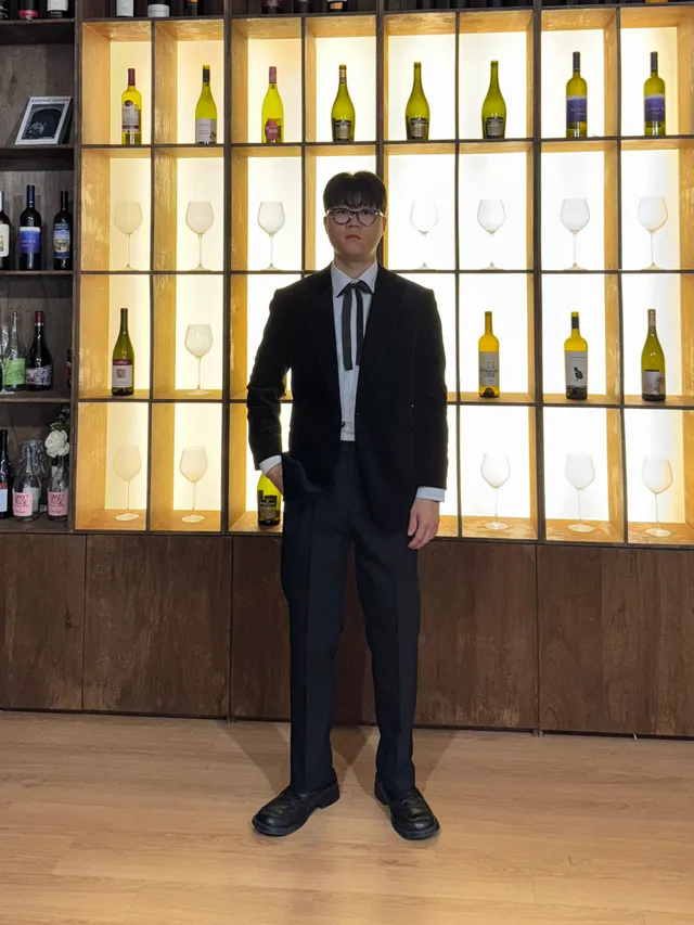 도버맨 맞춤정장 룩